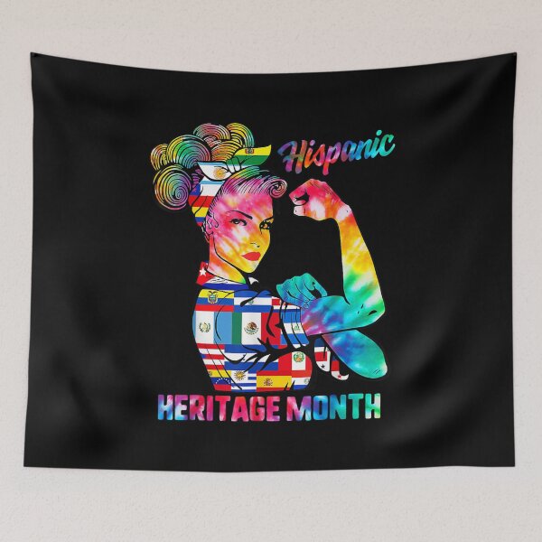Item preview, Hispanic Heritage Month Shirt Hispanic Women Girls Inspired designed and sold by TERRYCOXSHOP.