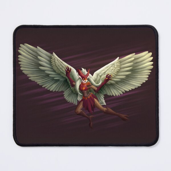 Item preview, Owl Harpy with armor designed and sold by oamandapanda.