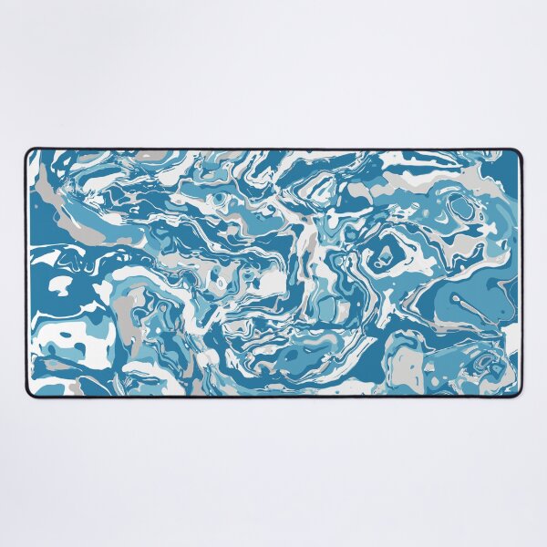 Item preview, Winter Wonderland Swirl of Blues and Whites designed and sold by Ispeakgeek.