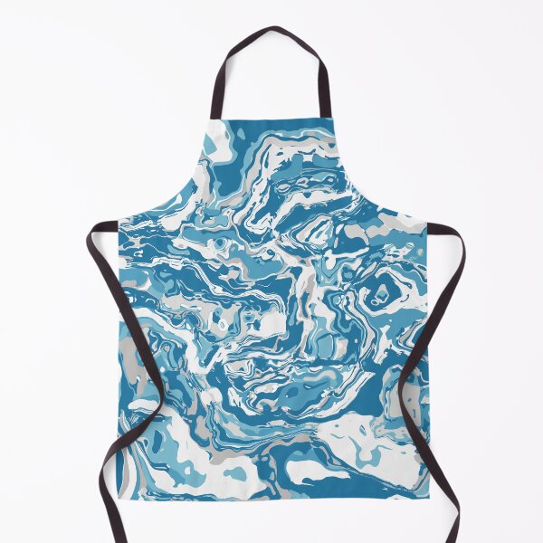 Item preview, Winter Wonderland Swirl of Blues and Whites designed and sold by Ispeakgeek.