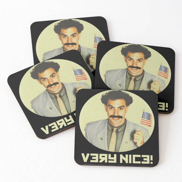 Item preview, Funny Men Borat Very Nice! Classic Fan designed and sold by RubenPrice2210.