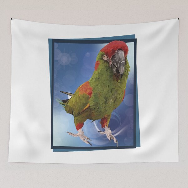 Item preview, Red-fronted macaw designed and sold by obscurite.