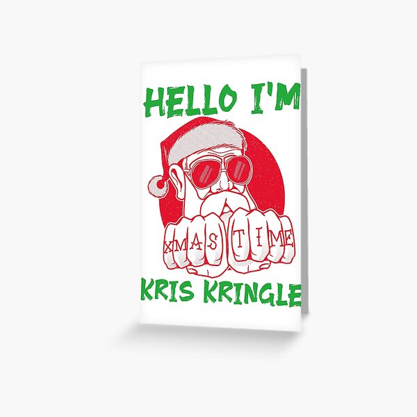 Kris Kringle Funny Christmas Candle – The Card Bureau