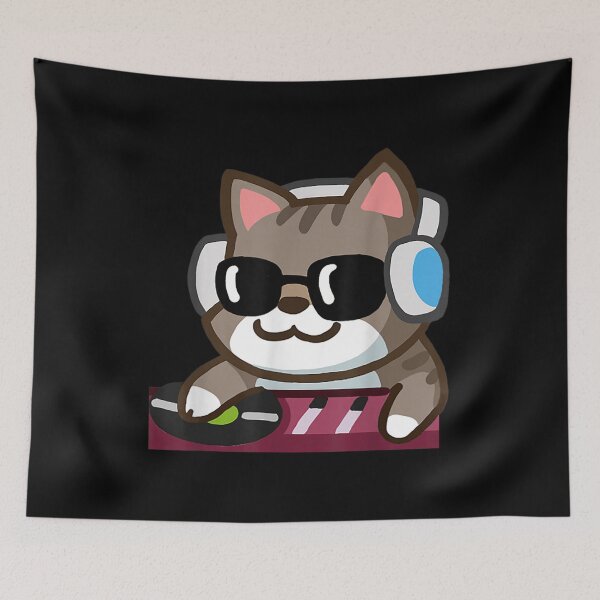 Item preview, Cool Cat DJ designed and sold by TERRYCOXSHOP.