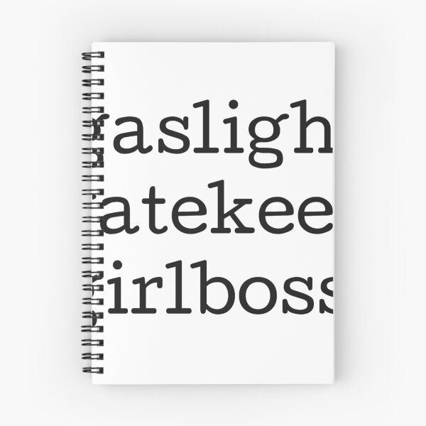 Item preview, Gaslight Gate Keep Girlboss Sticker designed and sold by Liv Renna.