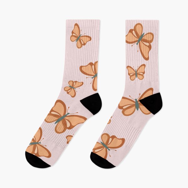Item preview, butterflies on pink designed and sold by KucingLucu.