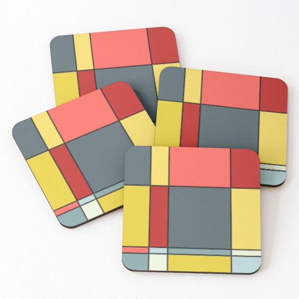 Item preview, Minimalist Abstract Squares 15 designed and sold by MaryJaneRC.