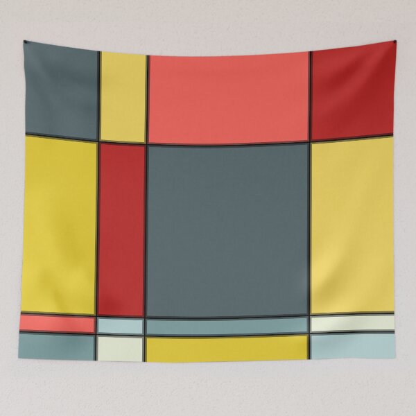 Item preview, Minimalist Abstract Squares 15 designed and sold by MaryJaneRC.