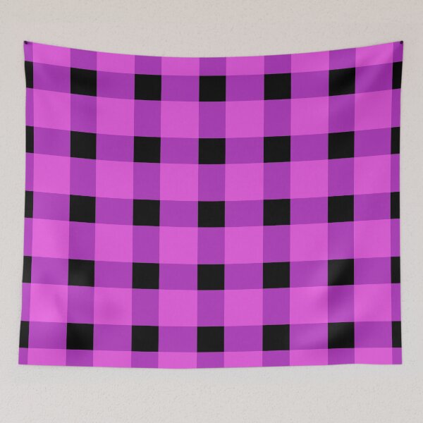 Item preview, Pink and Black Buffalo Plaid designed and sold by Sharon Schwalbe.