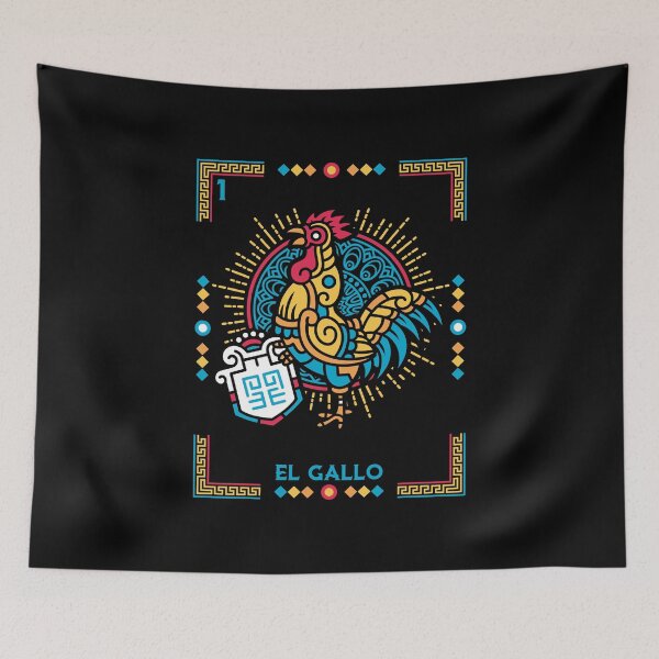 Item preview, El Rooster Mexican Bingo Game Design designed and sold by Ulises3.
