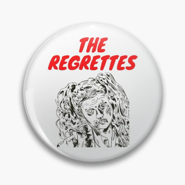 Item preview, The Regrettes Band Punk Rock Lydia Night Leads Album Release  - Zombie Girl Logo Retro designed and sold by TheRegrettesold.