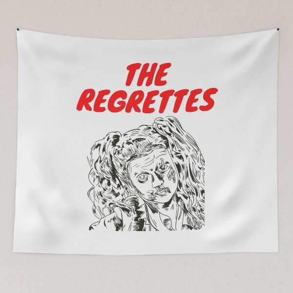 Item preview, The Regrettes Band Punk Rock Lydia Night Leads Album Release  - Zombie Girl Logo Retro designed and sold by TheRegrettesold.