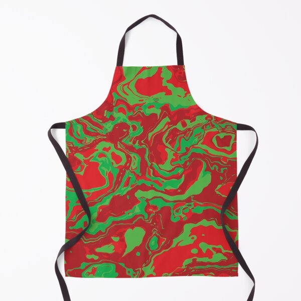 Item preview, Christmas Red and Green Swirl designed and sold by Ispeakgeek.