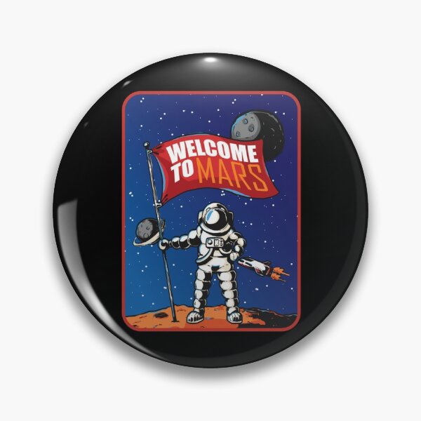 Item preview, Welcome to Mars Graphic  designed and sold by MojaveTradePost.