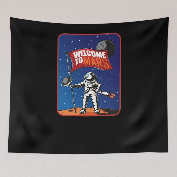 Item preview, Welcome to Mars Graphic  designed and sold by MojaveTradePost.