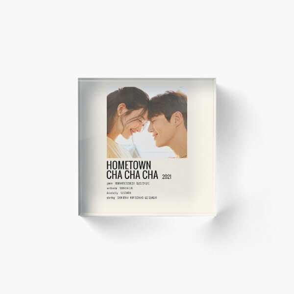 Hometown cha cha cha (2021) minimalist (series) Acrylic Block
