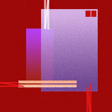 Artwork thumbnail, Red Abstract 2 by Anil Nene