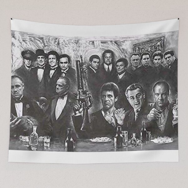 Item preview, Gangster Mafia Black White designed and sold by taniajubree.
