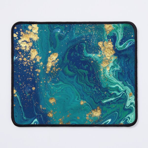 Item preview, Ocean Metallic Gold Marble designed and sold by OculusReparo.