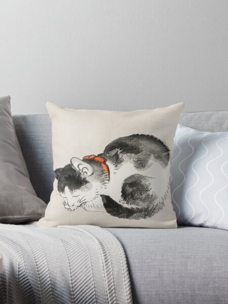 Artikel-Vorschau von Schlafende Katze - japanischer Druck, designt und verkauft von earlgreylatte.