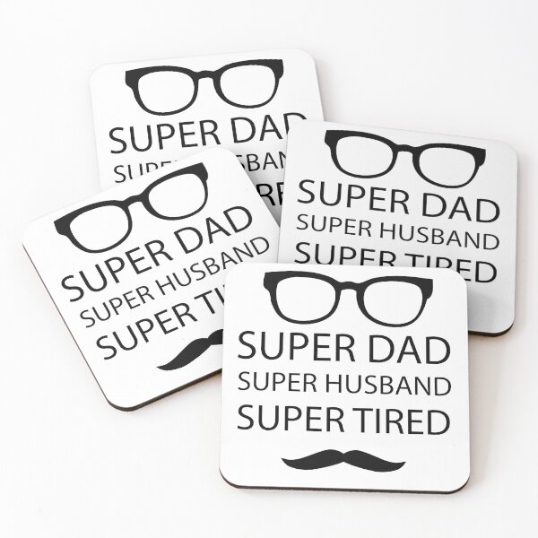 Artikelvorschau, Super Papa Super Ehemann Super müde || Bestes Geschenk für Väter entworfen und verkauft von BlackTulips.