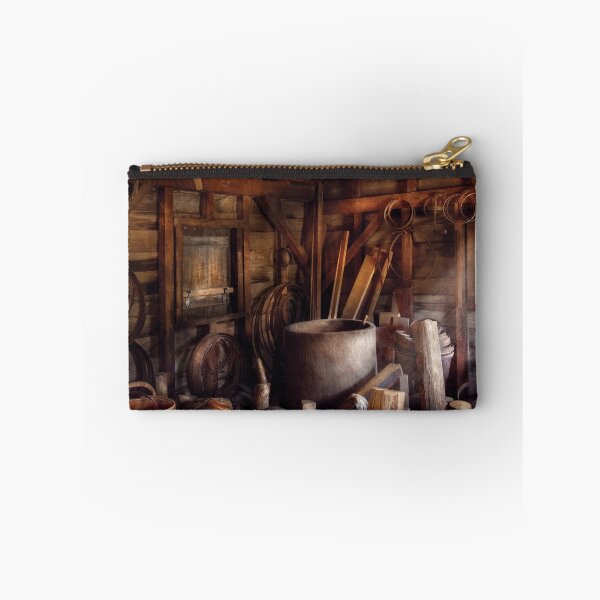 Item preview, Barrel Maker - In the back of the barrel makers shop designed and sold by Mike Savad Photography.