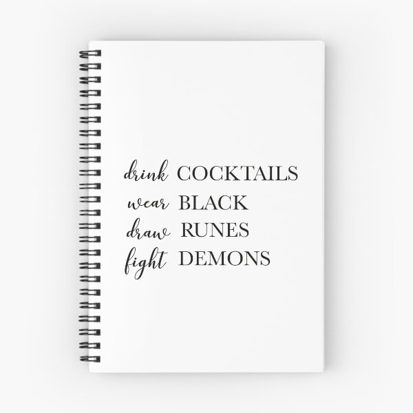 Item preview, Shadowhunters fight/wear/drink/draw designed and sold by OUaTPreachers.