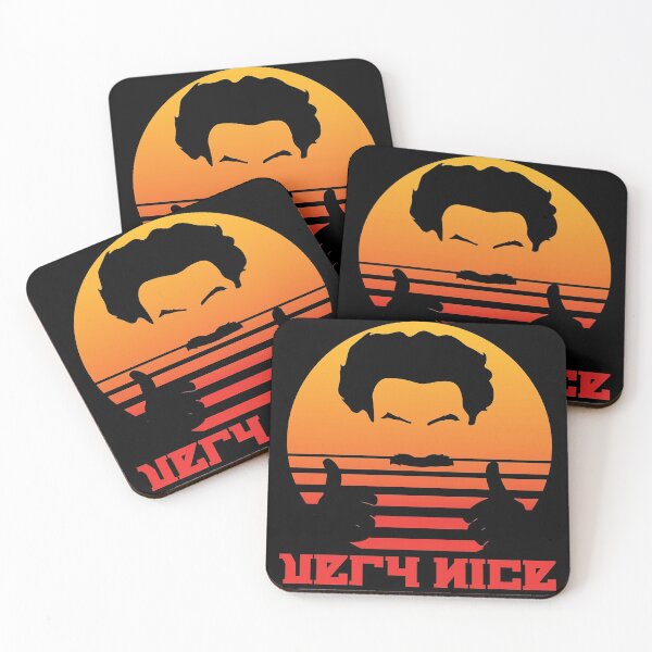 Item preview, Music Retro Borat- Very Nice- Retro Cool Graphic Gift designed and sold by RubenPrice2210.