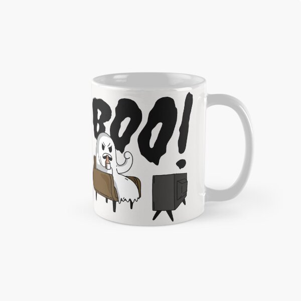 Item preview, Funny Cartoon Ghost Watching TV designed and sold by SLAG-Creative.