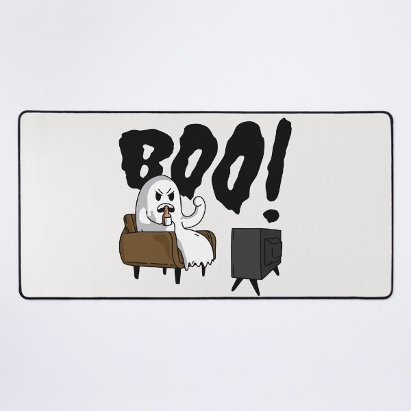Item preview, Funny Cartoon Ghost Watching TV designed and sold by SLAG-Creative.