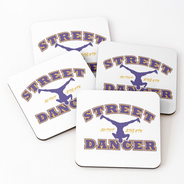 Item preview, STREET DANCER Streetwear Silhouette Icon - Athlete Artist Dancer  designed and sold by WULFLAND ARTS.