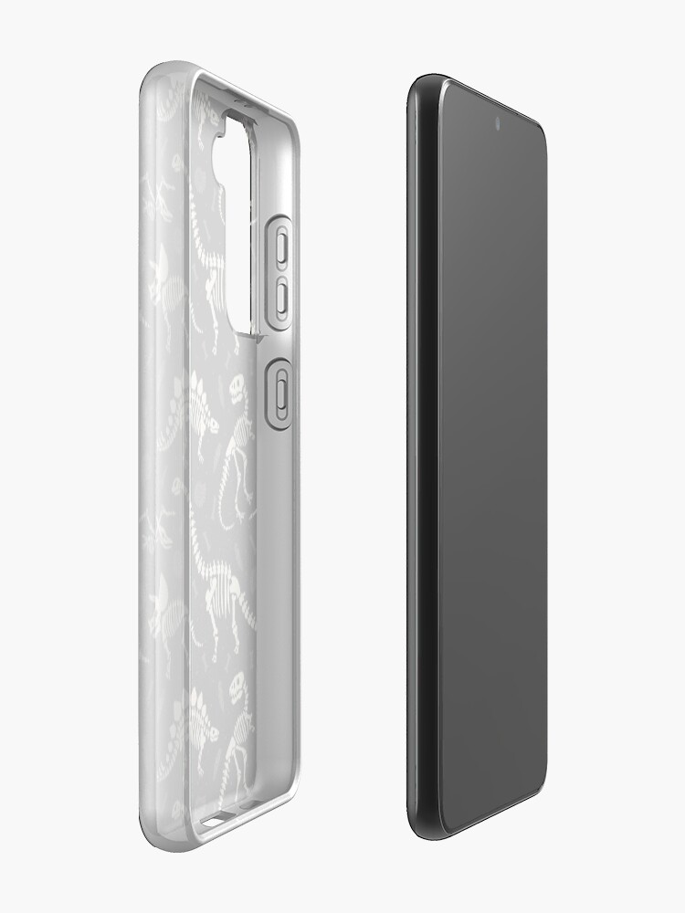 Alternate view of Dinosaur Fossils in Black Samsung Galaxy Phone Case