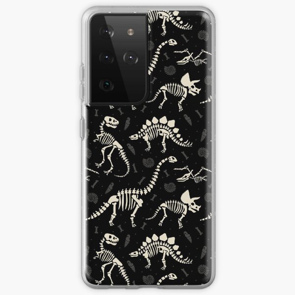 Item preview, Dinosaur Fossils in Black designed and sold by latheandquill.