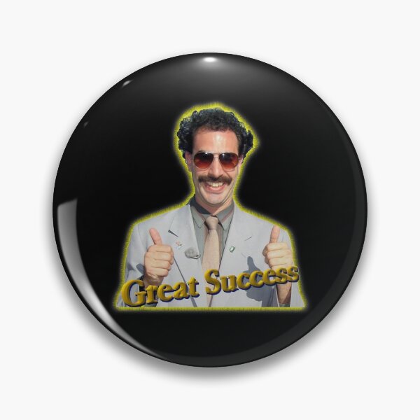 Item preview, Retro Borat Great Success Sticker Idol Gifts Fot You designed and sold by RubenPrice2210.