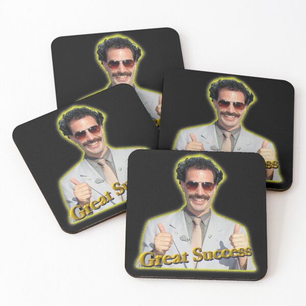 Item preview, Retro Borat Great Success Sticker Idol Gifts Fot You designed and sold by RubenPrice2210.