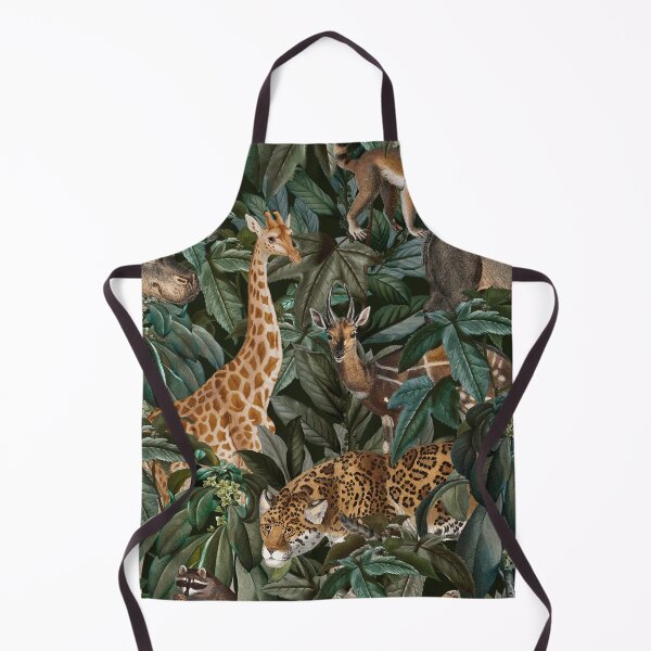 Item preview, Animal seamless pattern jungle background illustration designed and sold by Sarwat Reza.