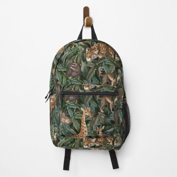 Item preview, Animal seamless pattern jungle background illustration designed and sold by Sarwat Reza.