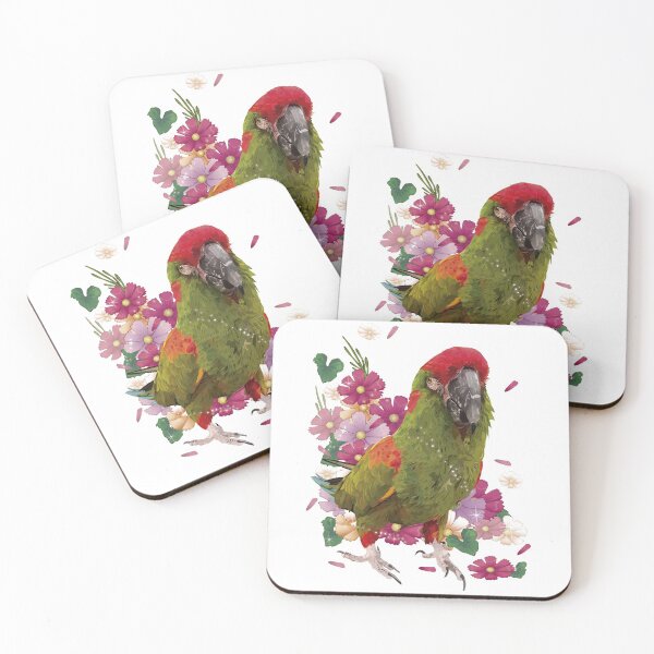 Item preview, Red-fronted macaw designed and sold by obscurite.