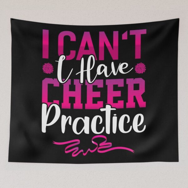 Item preview, I Cant I Have Cheer Practice Funny Cheerleader Cheering designed and sold by Conclusion827.