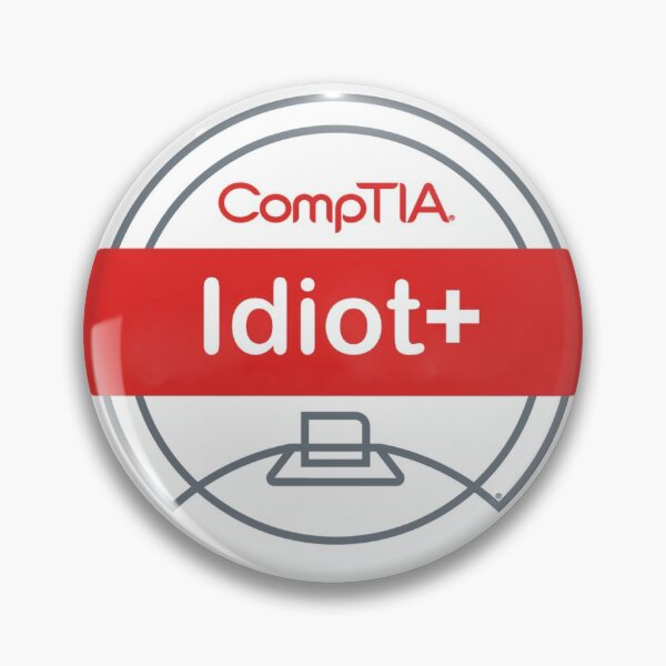 Item preview, Idiot+ designed and sold by Security Stickers.