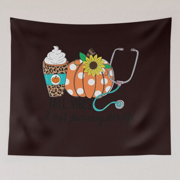 Item preview, Fall Vibes That Pharmacy Tech Life Nurse Fall Season Autumn designed and sold by TheHumbleLemon.