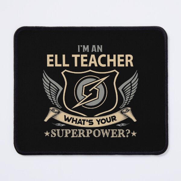 Item preview, Ell Teacher T Shirt - Superpower Job Gift Item Tee designed and sold by rolandchel.