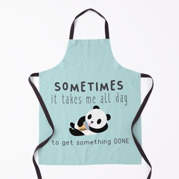 Item preview, Panda. Sometimes it takes me all day to get nothing done designed and sold by KucingLucu.