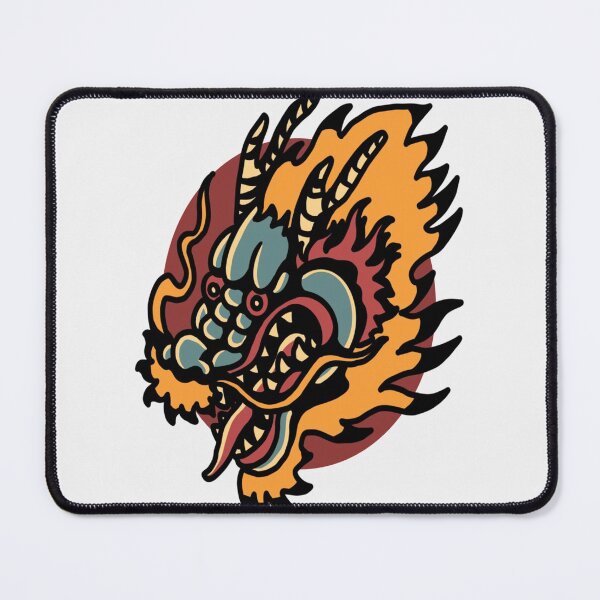 Item preview, dragon tattoo| Perfect Gift|dragon tattoo designed and sold by carorowen.