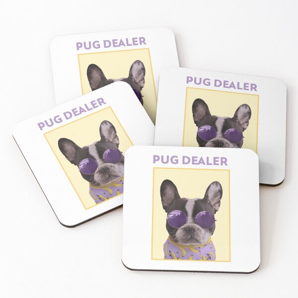 Item preview, Pug Dealer designed and sold by crowandpitcher.