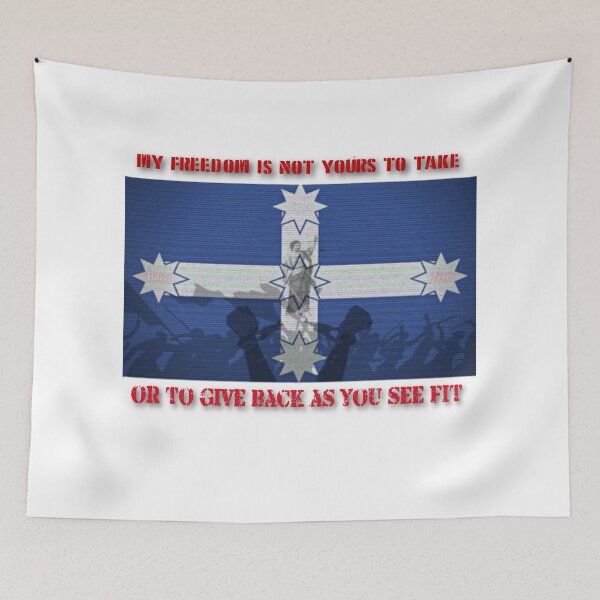 Item preview, Born Free Australia Eureka Flag Rebellion Wear designed and sold by InStockShop.
