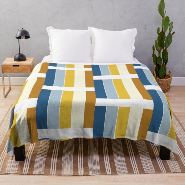 Item preview, Color Scheme Sand Castles Throw Pillow designed and sold by Orelet.