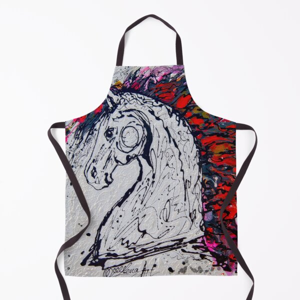 Item preview, Abstract Horse Number 3 Jackson Pollock Inspiration by OLena Art designed and sold by Rocky Mountain Artistry.