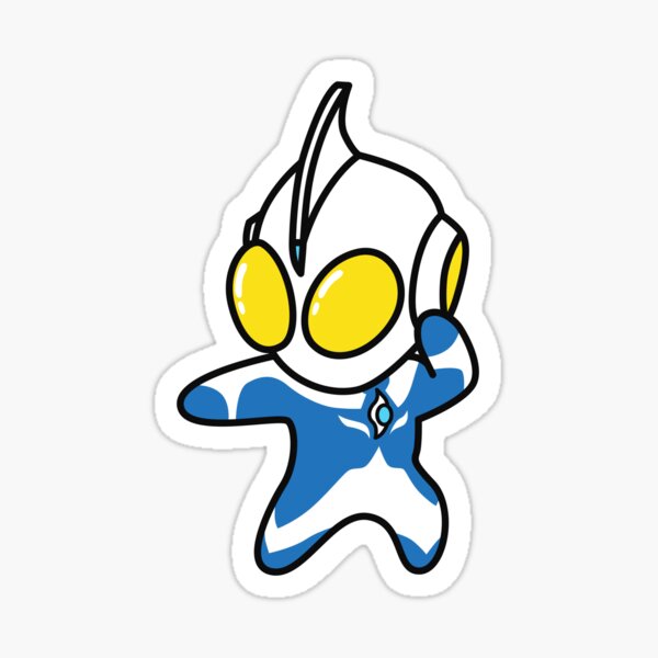 Item preview, Ultraman Cosmos Chibi Style Kawaii designed and sold by mattzwug-draws.