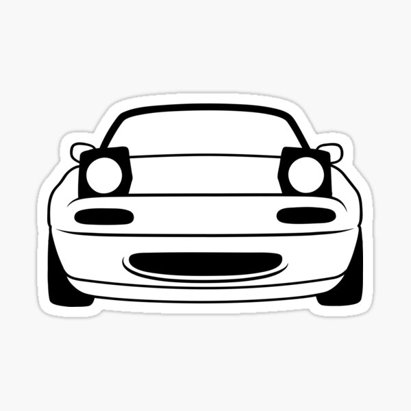 2 Piece Stanced Not Bought JDM Camber Gang Fitment Low Vinyl Decal Sticker WHITE